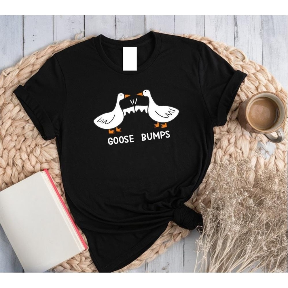 Goose Bumps Shirt Funny Animal Crewneck